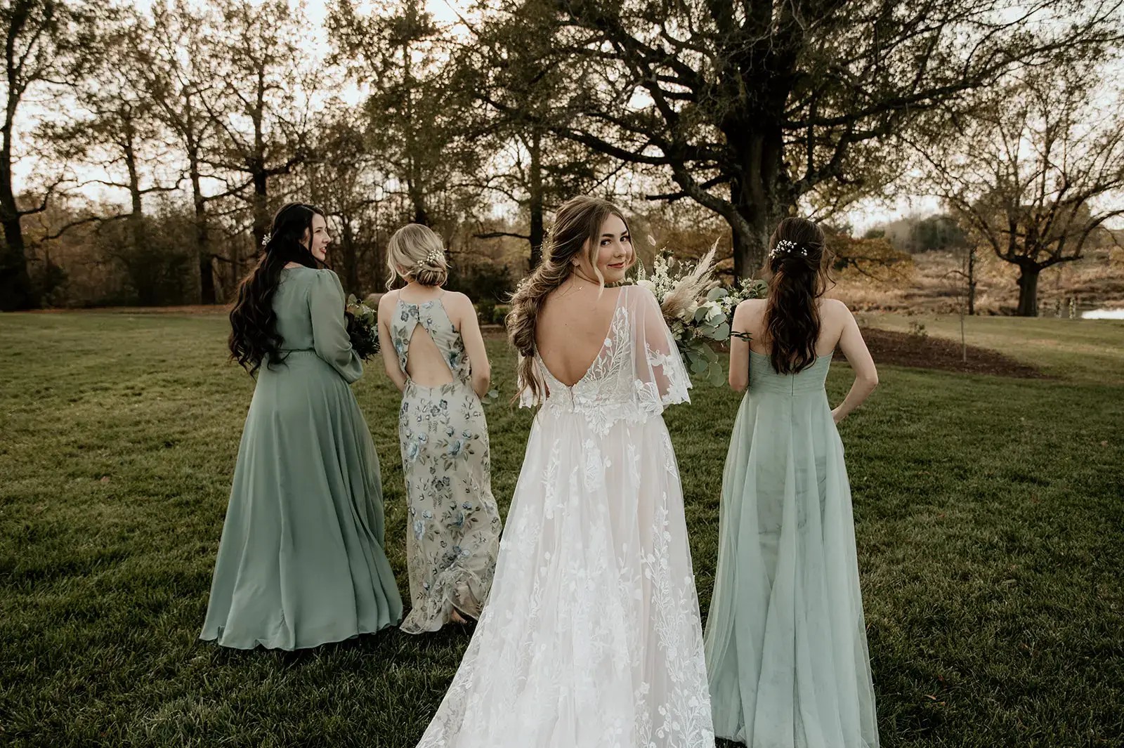 weddingflowers+durham+bridesmaids