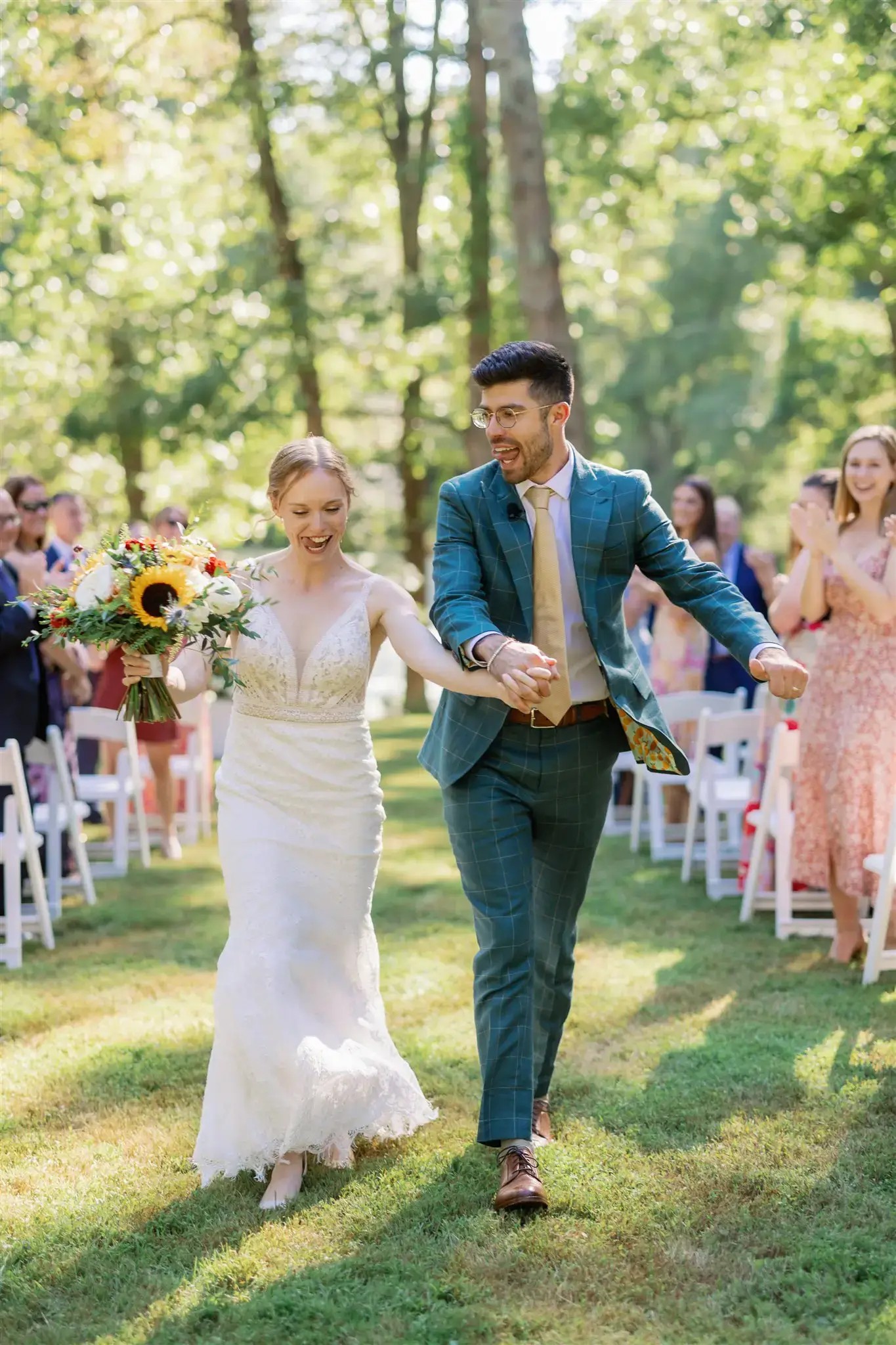 Lavish floral display at wedding reception
