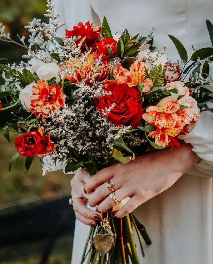 rustic wedding bouquet ideas